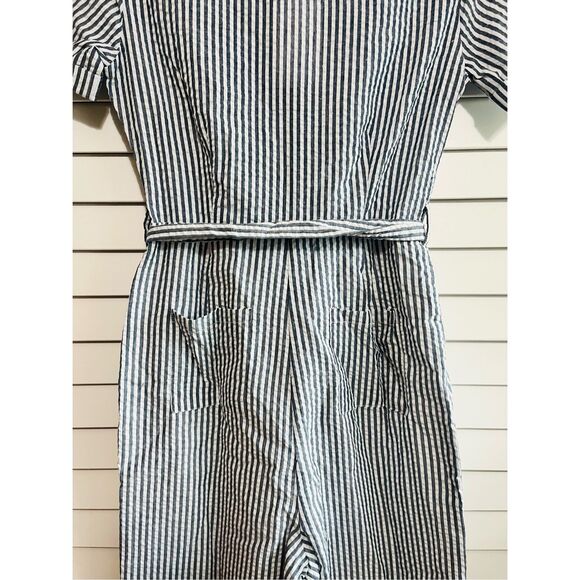 NWT English Factory Striped Jumpsuit Size XS - Picture 7 of 8
